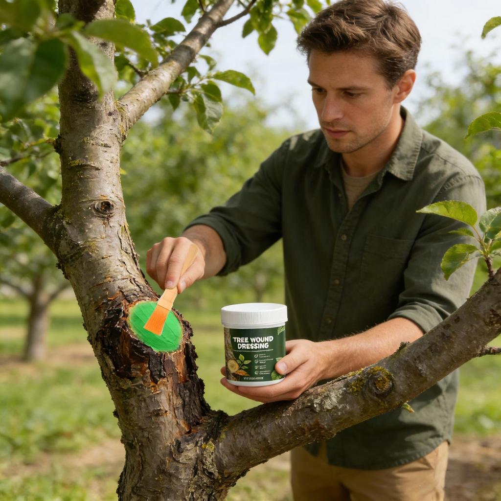100g Waterproof Tree Pruning Sealer Long-Lasting Plant Wound Dressing for Orchard & Home Gardening, Protect Cuts from Pests