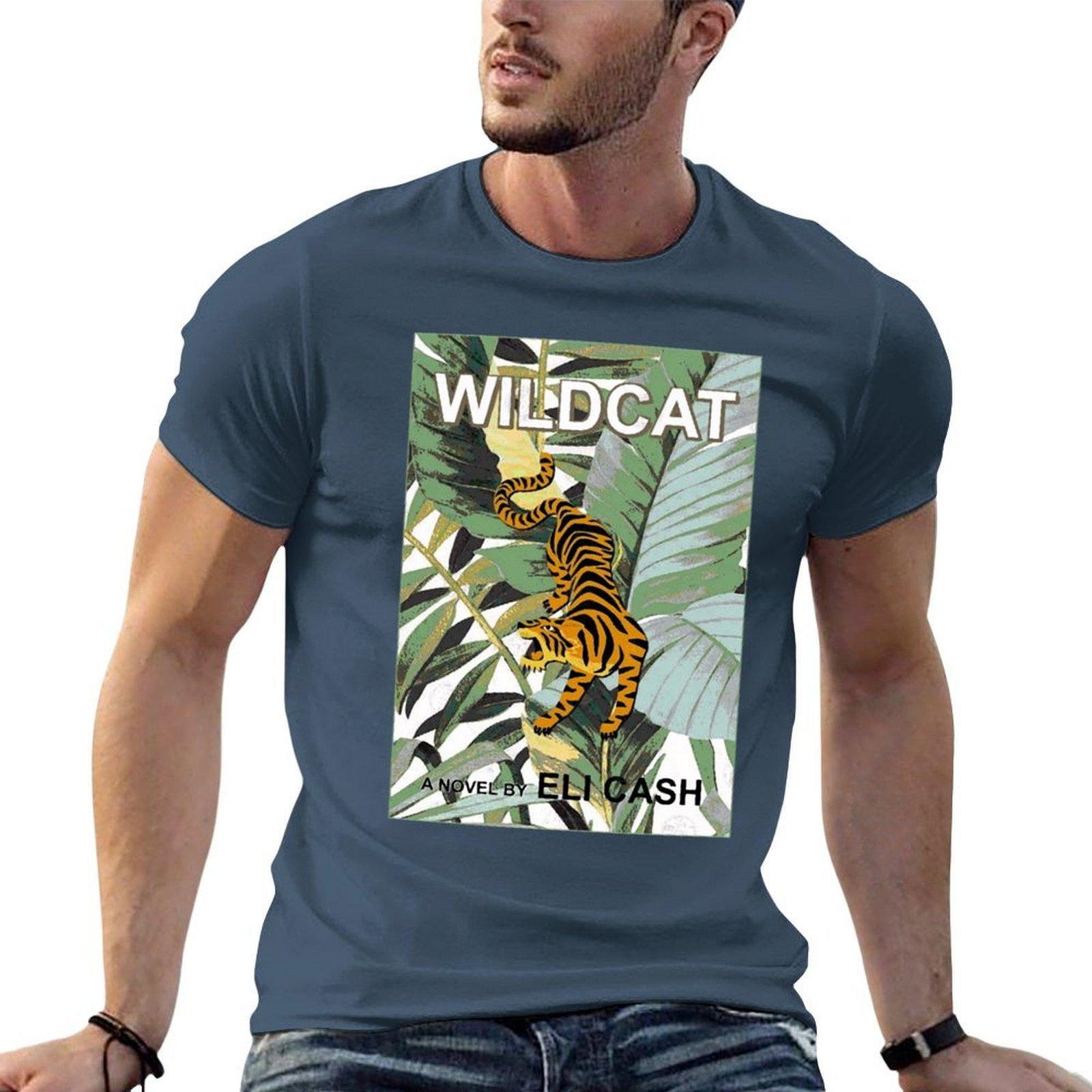 Wildcat A Novel By Eli Cash Tshirt Street Art Print Tee Shirt S