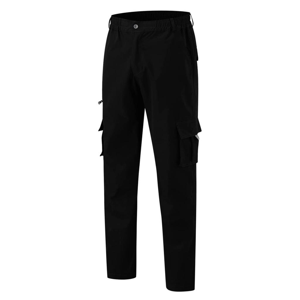 Men's Work Pants Outdoor Casual Pants Jogging Tooling Color Sports Casual Light Hiking Large Pocket Pants