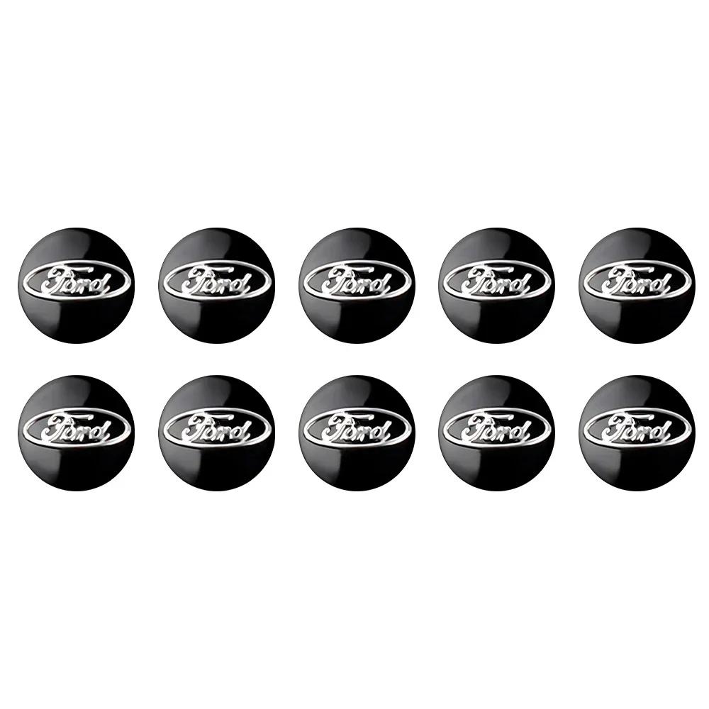 

Car Sticker Ford New 2025 Hot 10Pcs 3D Car Styling Remote Control Key Logo Sticker For Ford Ranger ST Kuga MAX Transit Mondeo Fi