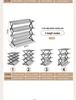 Adjustable Foldable Multi-layer Cooling Rack for Bread and Cake Baking