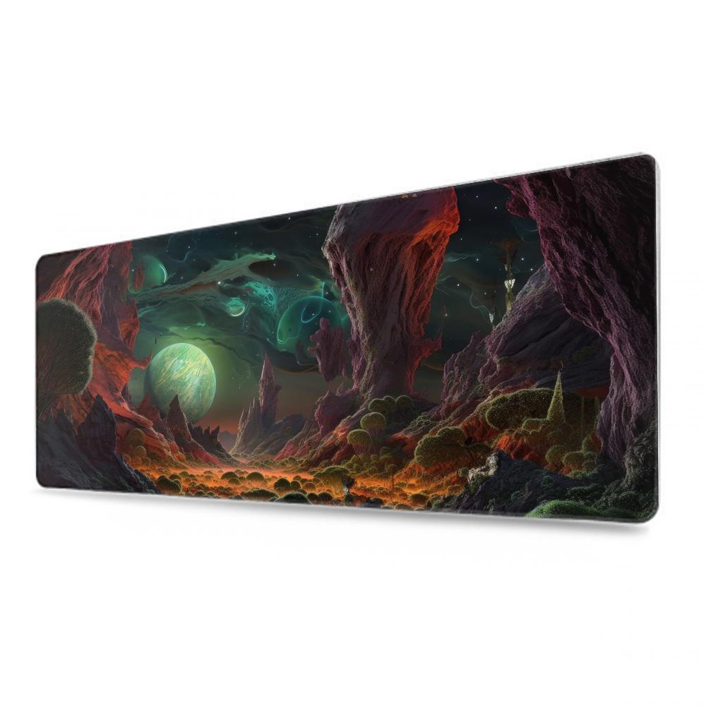 AI Art Painting Mouse Pad 500X1000 Mm Large Gaming Mousepad Gamer XL Rubber Otaku Keyboard Pad Laptop Desk Mat