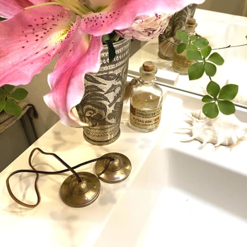 Tibetan Tibetan Bell, Small, Mini, Cute, Clear Tone, for Purification, Yoga, and Meditation