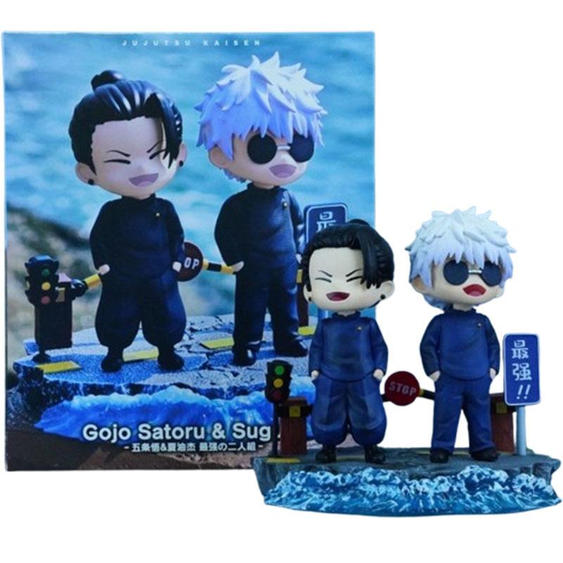 Geto Suguru Gojo Satoru Model Anime Jujutsu Kaisen Action Figure 12.5cm Manga Figurine PVC Collectible Figuras GK Statue Gift