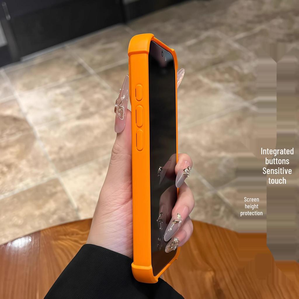 Magnetic Skin-Feel Drop-Proof Case with Lens Film for iPhone 17 Pro Max