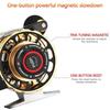 HEIYE Raft Reel Automatic Wire Spread 10+1BB Fly Fishing Reel Aluminum Alloy Fishing Reel Left/Right