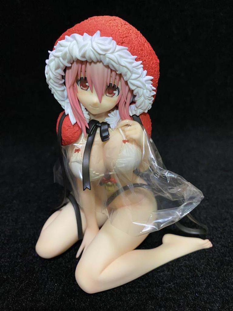 [USED] Super Sonico 1/7 Scale Figure: Swimsuit Santa Sonico