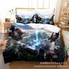 3D Digital Printing Bedding Four-Piece Set Three-Piece Set Bed Sheet Quilt Pillow