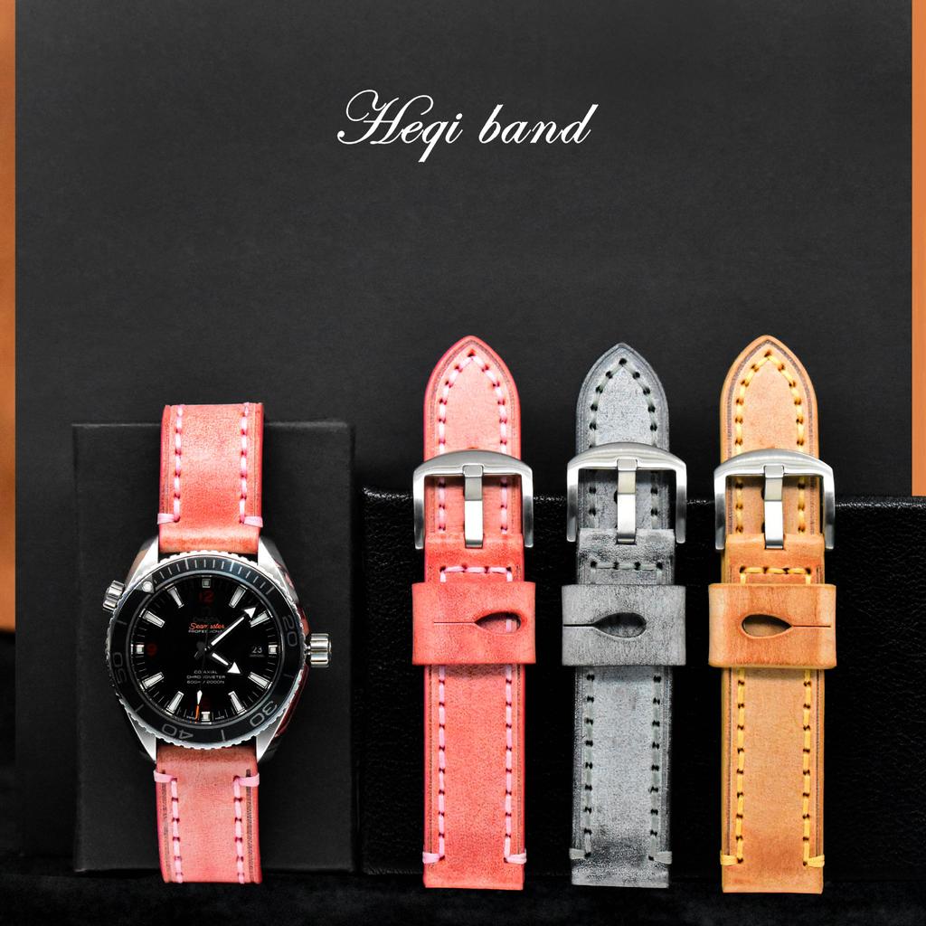 Applicable Apple Strap Soft Vegetable Tanned Horse Rein Leather Cowhide Handmade Thickened Genuine Leather Strap Iwatch Men'S And Women'S
