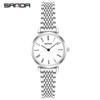 Sanda Summer Steel Band Couple Watches - Trendy Waterproof Wristwatches for Men and Women