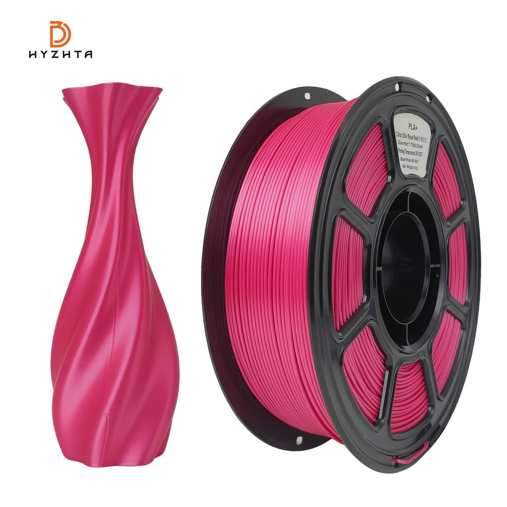 3D Printing High-quality 3D Filament Maker PLA  Silk PETG 1.75mm PLA Filament 3D Printer Pen Printing HYZHTA 330m Length Direct