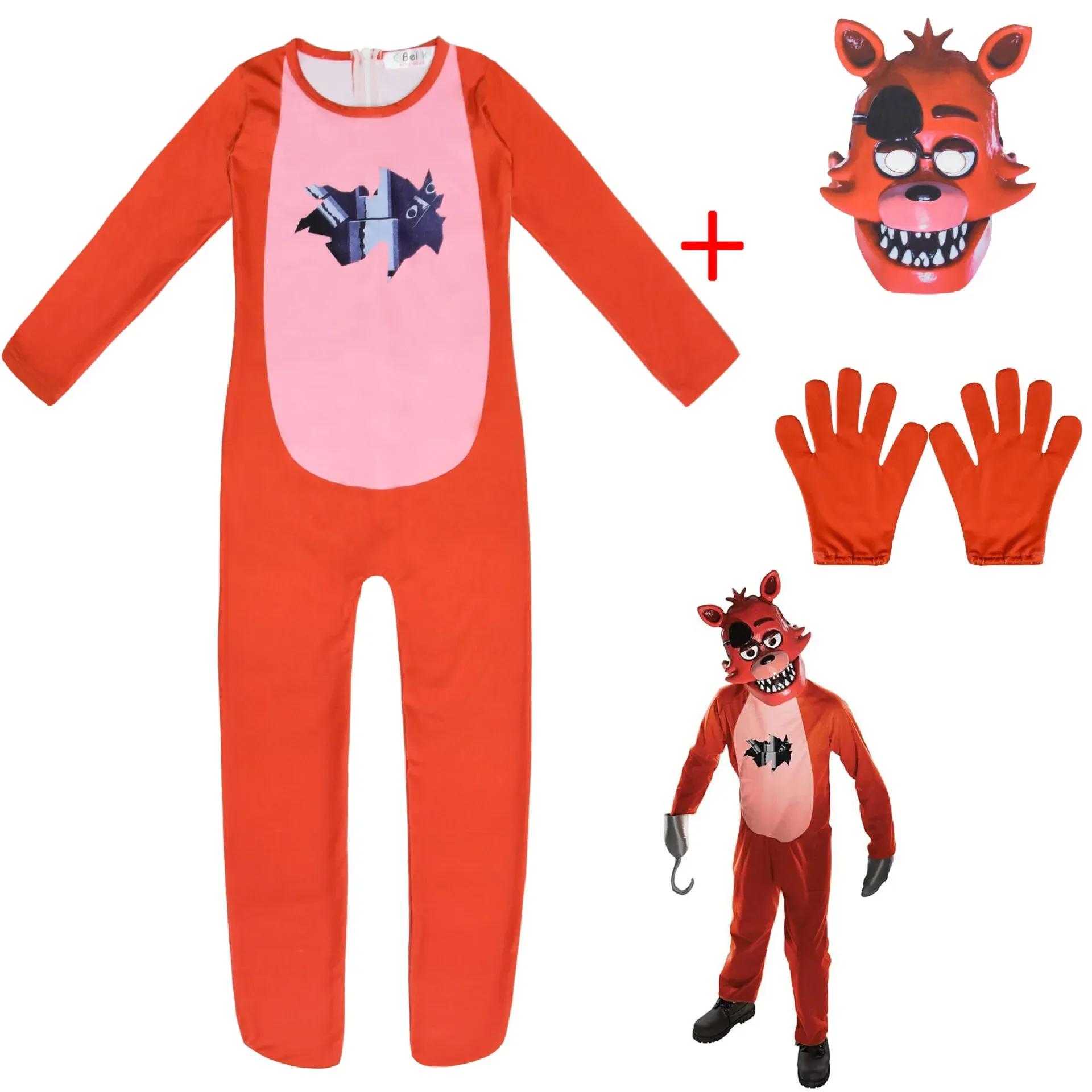 Jauns bērnu Fnaf Fredijs Cosplay kostīms