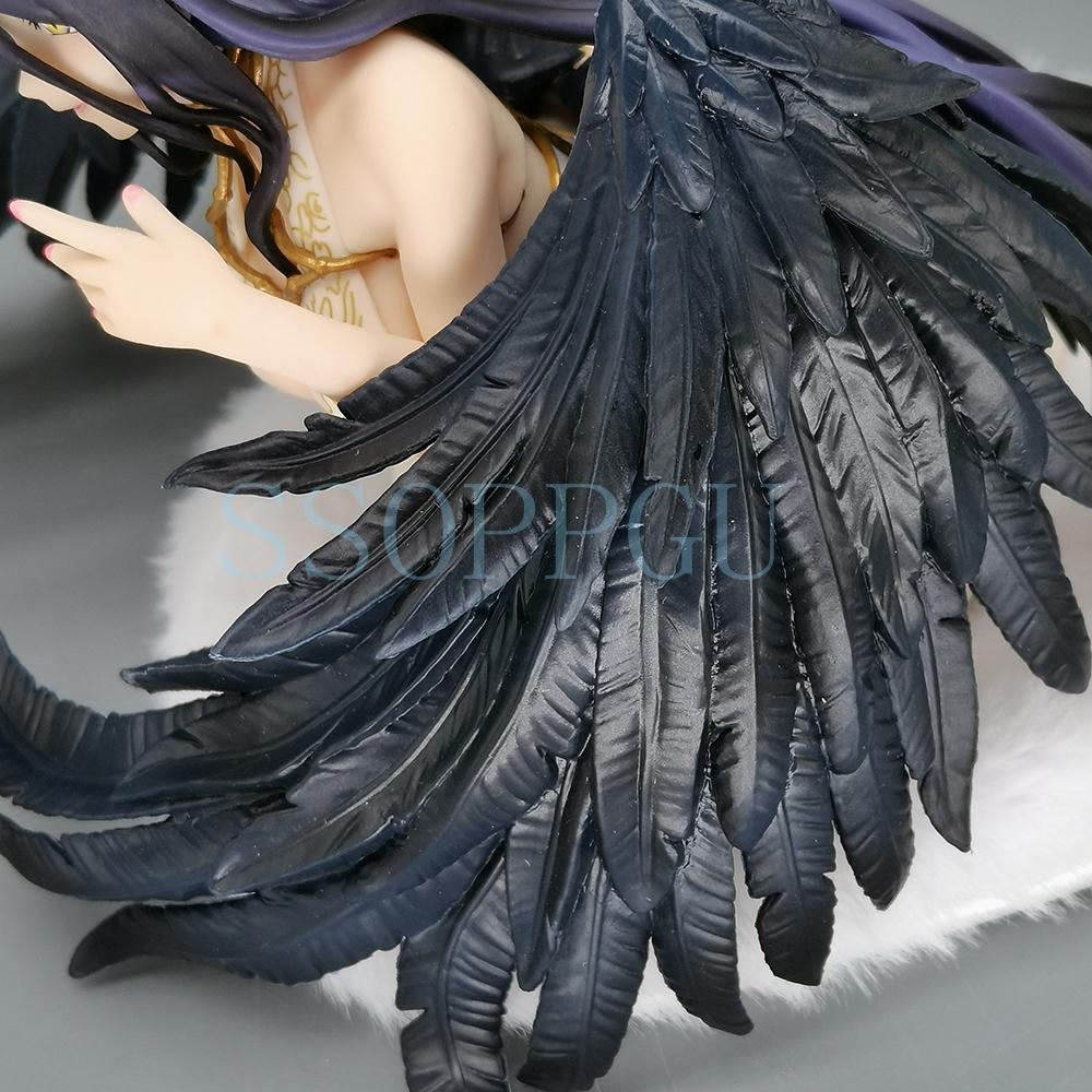 15CM Overlord Figure Albedo Lingerie Claynel Anime Girl Action Toy Statue Adult Collection Model Doll NEW PVC 1/7 Poseable Articulated Scale Detailed