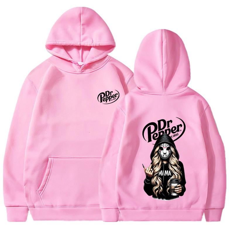 

Killer Mama Dr Pepper Хелловінські Худі Чоловіча Мода З Принтом З Довгим Рукавом Светри Жіночі Повсякденні Харадзюку Худі Пуловери Топи L
