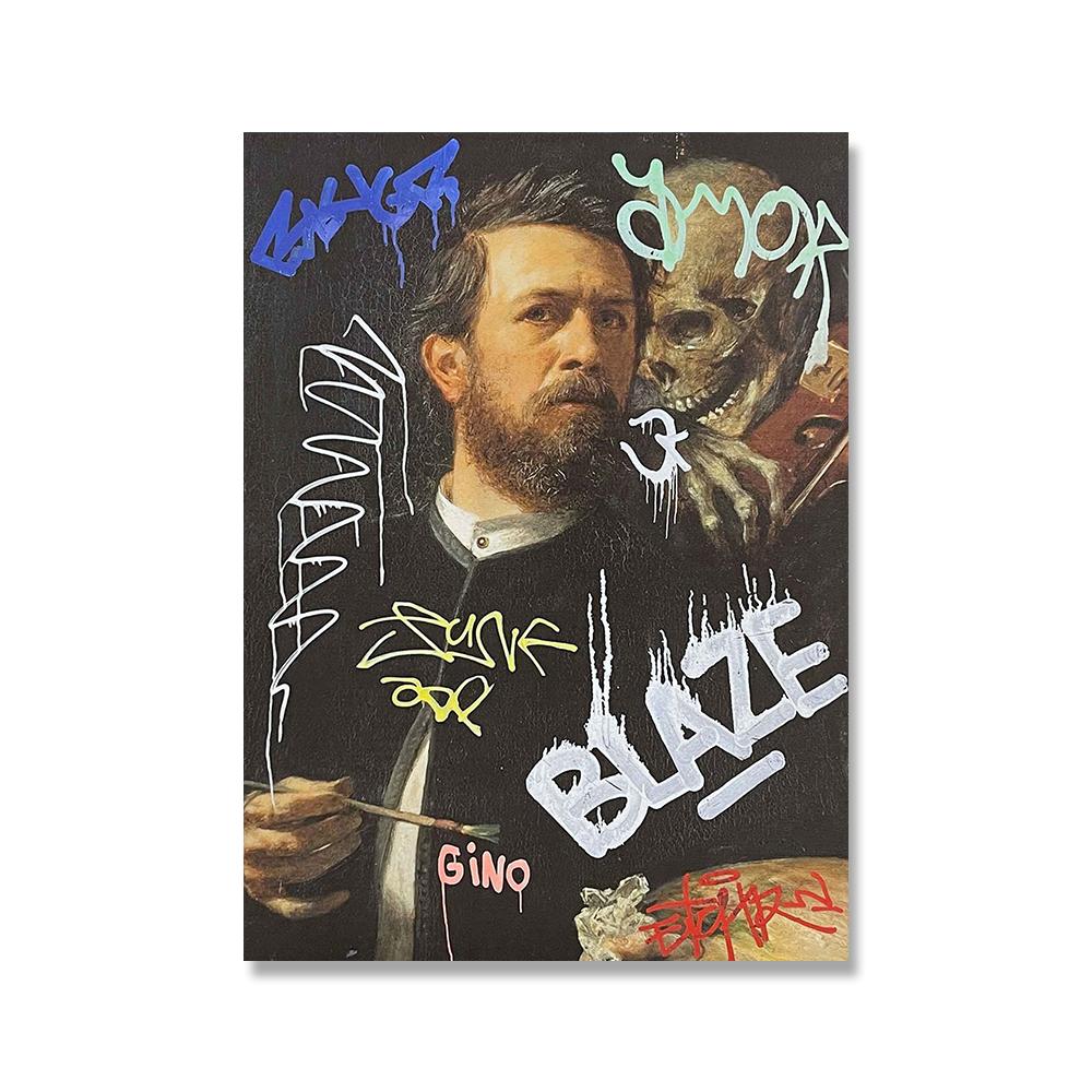 

Вінтажна поетеса Сапфо Картина на полотні Графіті Мистецькі принти Епоха Відродження Зміни Мистецтво Плакат Обезголовлений Аргус Домашній настінний декор 60x90cm no frame