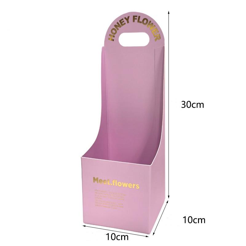 Creative Hand-folded Folded Flower Box Flower Gift Box For Bridal Florist Gift Packing Box Valentines Day Crafts Party