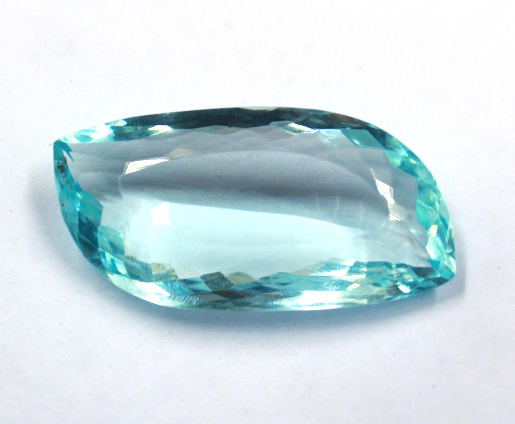 147.20 Carat Excellence Quality Fancy Shape Blue Topaz Lab Created London Certified Gemstone SN386