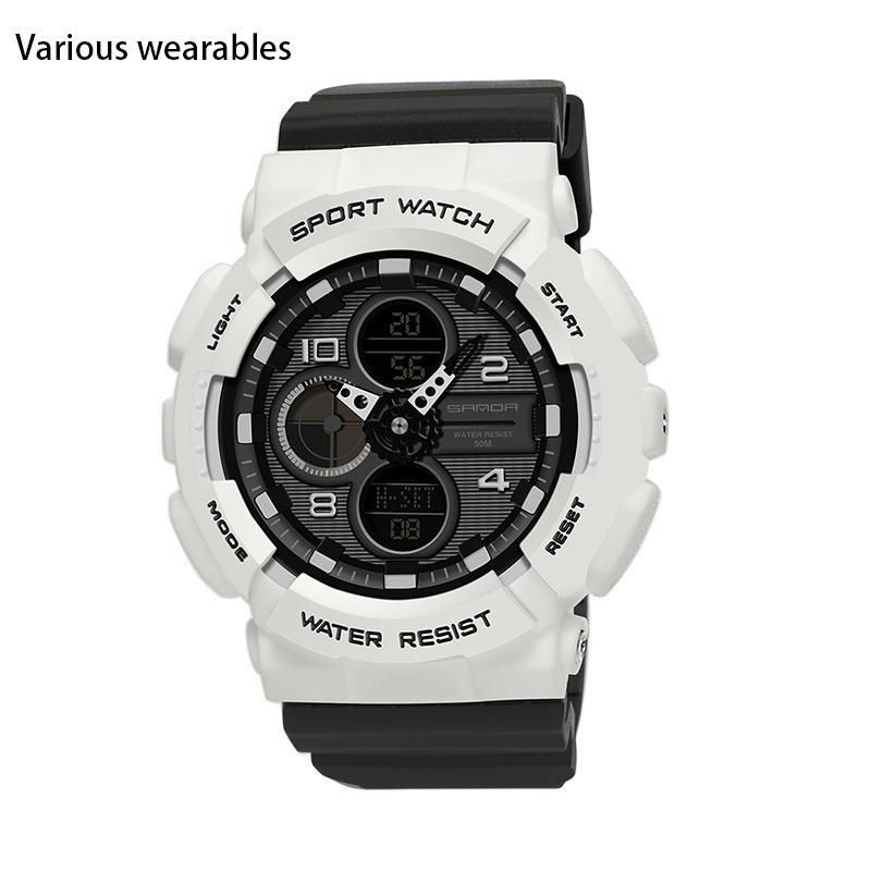 Neue Mode Trendy Jugend männer und frauen Uhren Outdoor Wasserdicht Leuchtende Multifunktions Elektronische Uhr