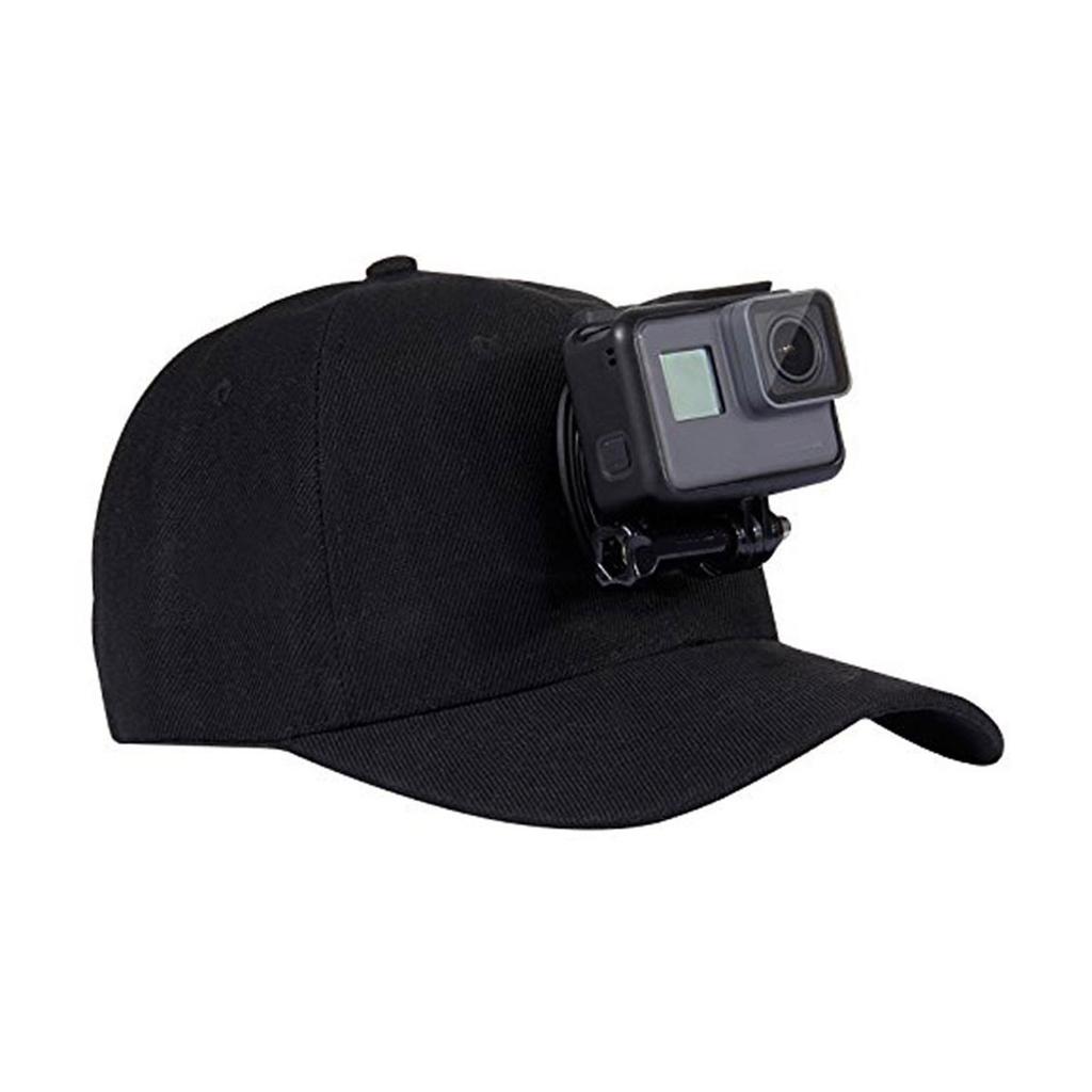 Multi Purpose Camera Mount Base Hat for Sun Protections and Recording Foldable Design Easy to Carry Adjustable Design