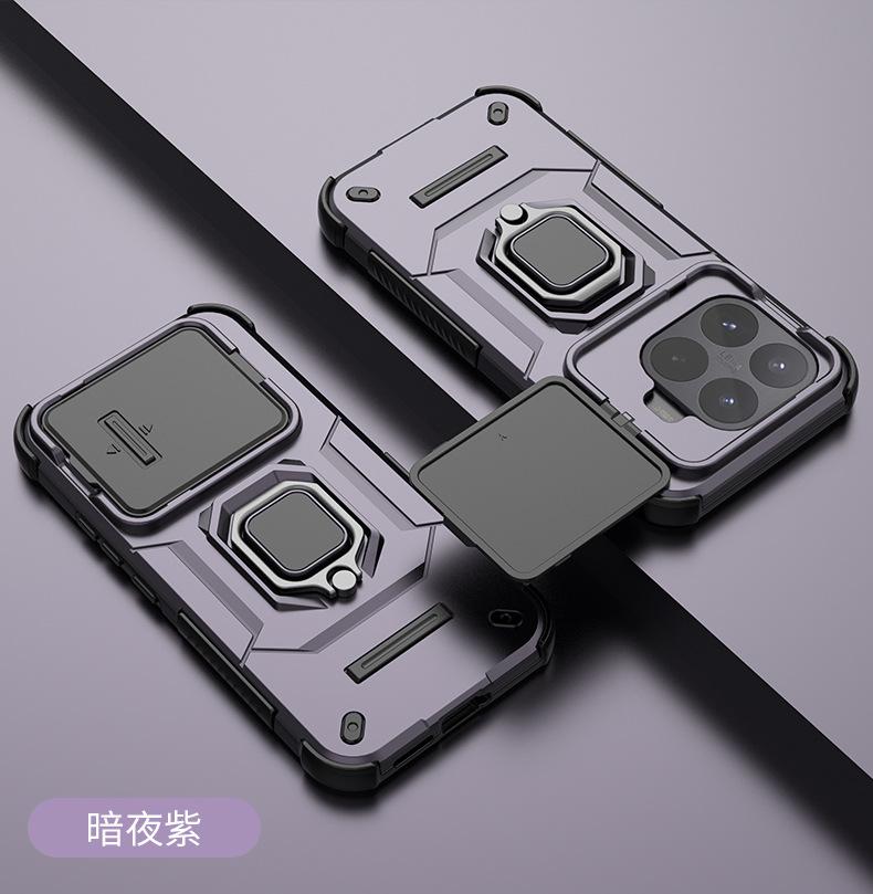 Applicable To Xiaomi 11TPRO Combat Bear Ring Mobile Phone Case Xiaomi 11TPRO Window Push Anti-drop Mobile Phone Case