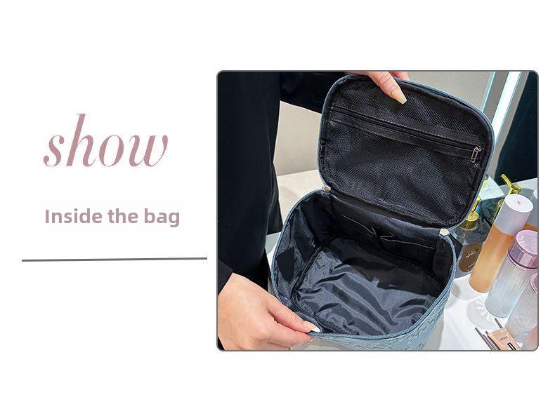 2023 Women's Large Capacity Fabric Cosmetic Handbag - Portable Wash & Storage