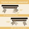 Plafonnier - NETTLIFE - Spot LED plafond 2 flammes - GU10 - 12W - Noir
