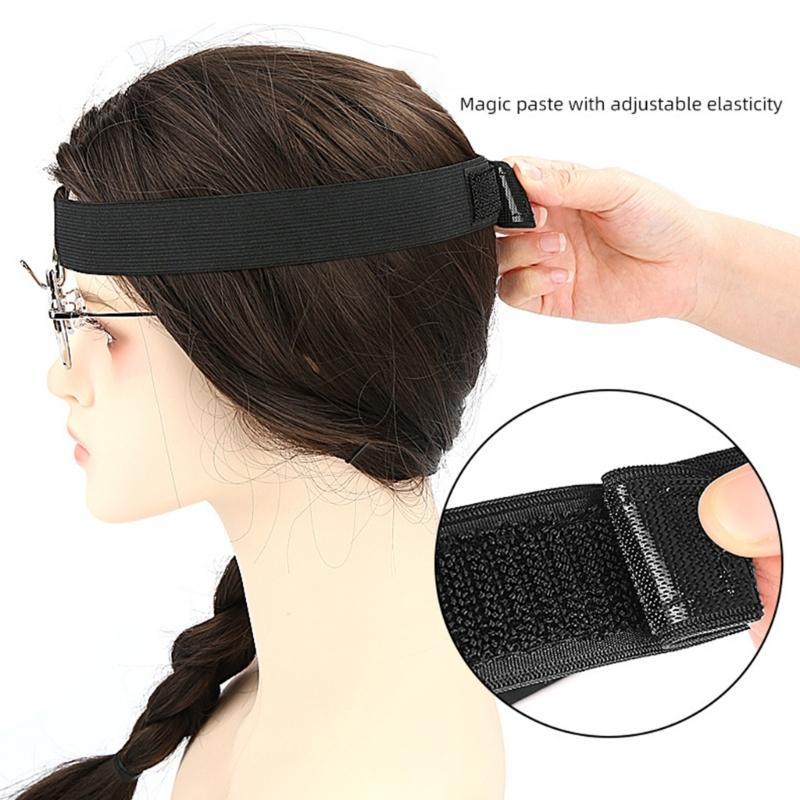 Elastic Eyewear Support Straps Post Nasal Surgeries Eyeglass Holder with Metal Hook Comfortable AntiSlip Design Bands