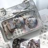 Wudong Shop Original Daily Versatile Transparent Crossbody Second Dimensional Badge Pain Bag Girl [Flowing Wind Returns Snow]