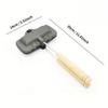 Sandwich Maker Dual Surface Nonstick Sandwich Maker with Removable Handle for Breakfast Pancakes Omelets Toast Outdoor Grill Pan