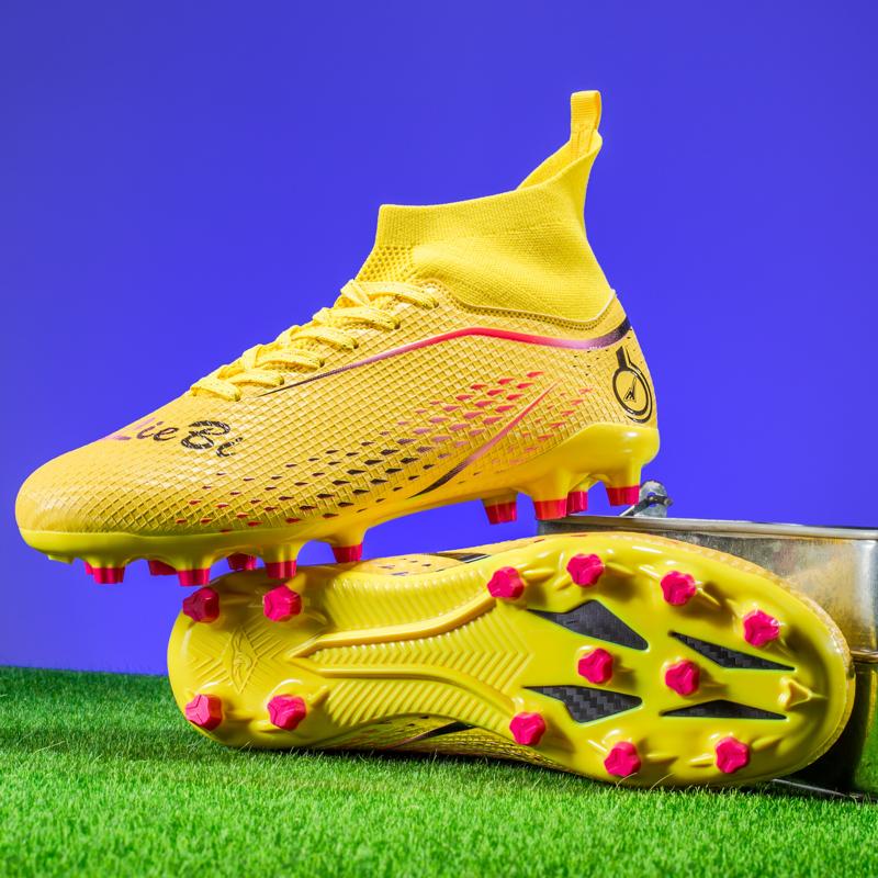 Unisex shoes Football Shoes Outdoor Long Nail Sports Football Boots Large Size Youth Sports Kids Football Boots
