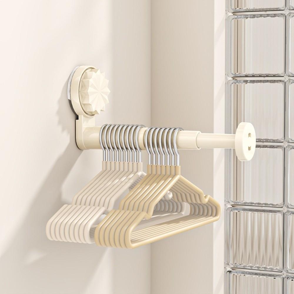 No-Drill Drying Rack Retractable Bathroom Towel Rack Hanger Organizer for Bathroom&Balcony