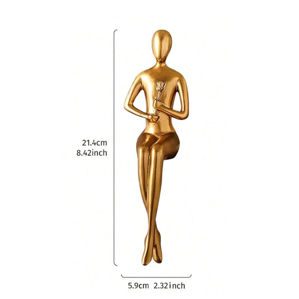 Абстрактный Дизайн Искусство Человеческого Тела Орнамент Смола Настольный Орнамент Современная Фигура Статуя Украшение Дома Large-E