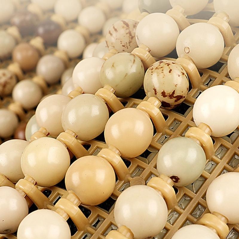 Wood Beads Ventilated Seat Cover Pad Massage Lumbar Relieve Fatigue Enhances Comfort Suitable For Various Vehicle Models