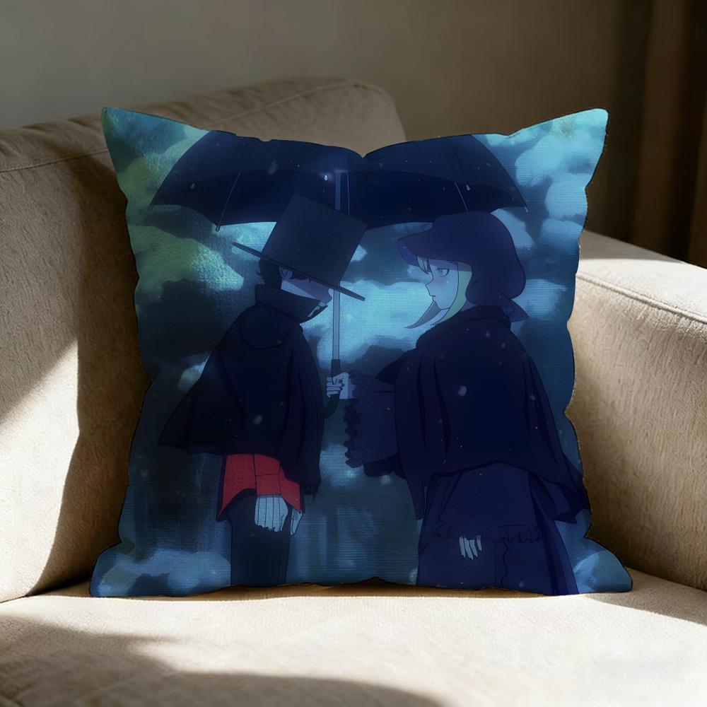 The Duke Of Death And His Maid Pillow Case Linen Pillow Covers Cover For Couch Living Room Bench Patio Floor Linen Home Decor