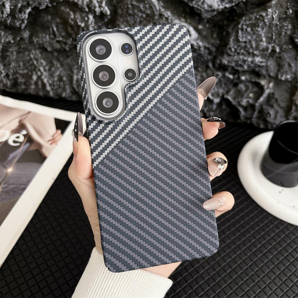Carbon Fibre for Magsafe Phone Case for Samsung Galaxy S26 S25 S24 Plus S23 S22 Ultra Note 20 A17 A16 A15 A56 A55 Magnetic Cover