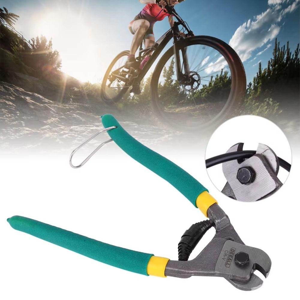 Comfortable Grip Bike Brake Cable Cutter Bike Spoke Cutting Pipe Pliers Road Bike Repair