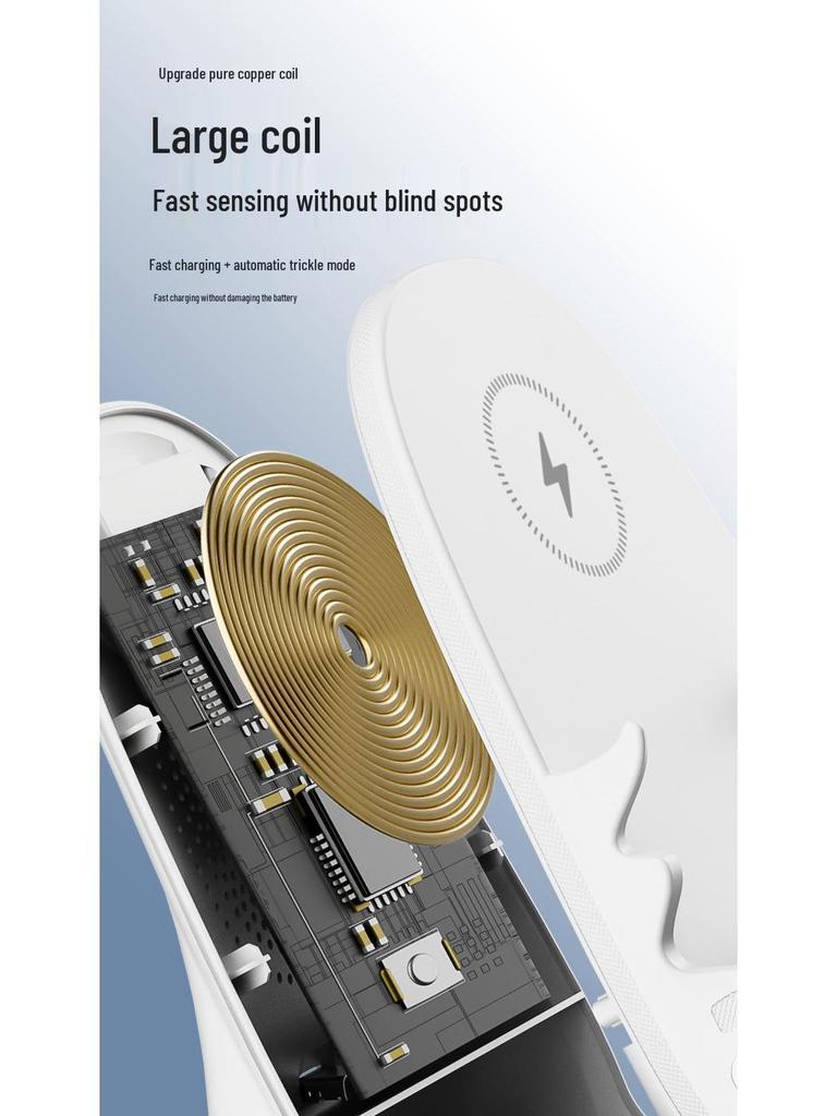 V8 Wireless Charger & Aromatherapy Desktop Phone Holder M111