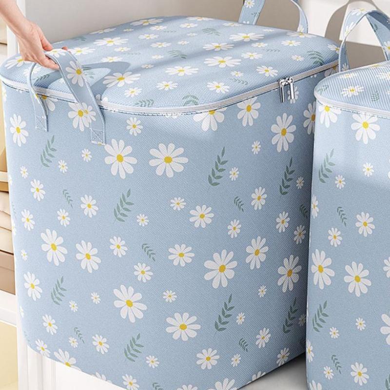 Extra Large Storage Box With Lid Modern Space Saving Design Durable For Clothes Bedding Home Organization Wardrobe Moving