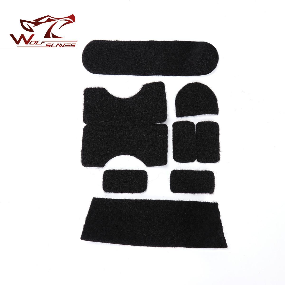 Набор шлемов Микки на липучке: 9 Застежек-липучек для аксессуаров для шлема, Доступны скидки на количество 9-piece set