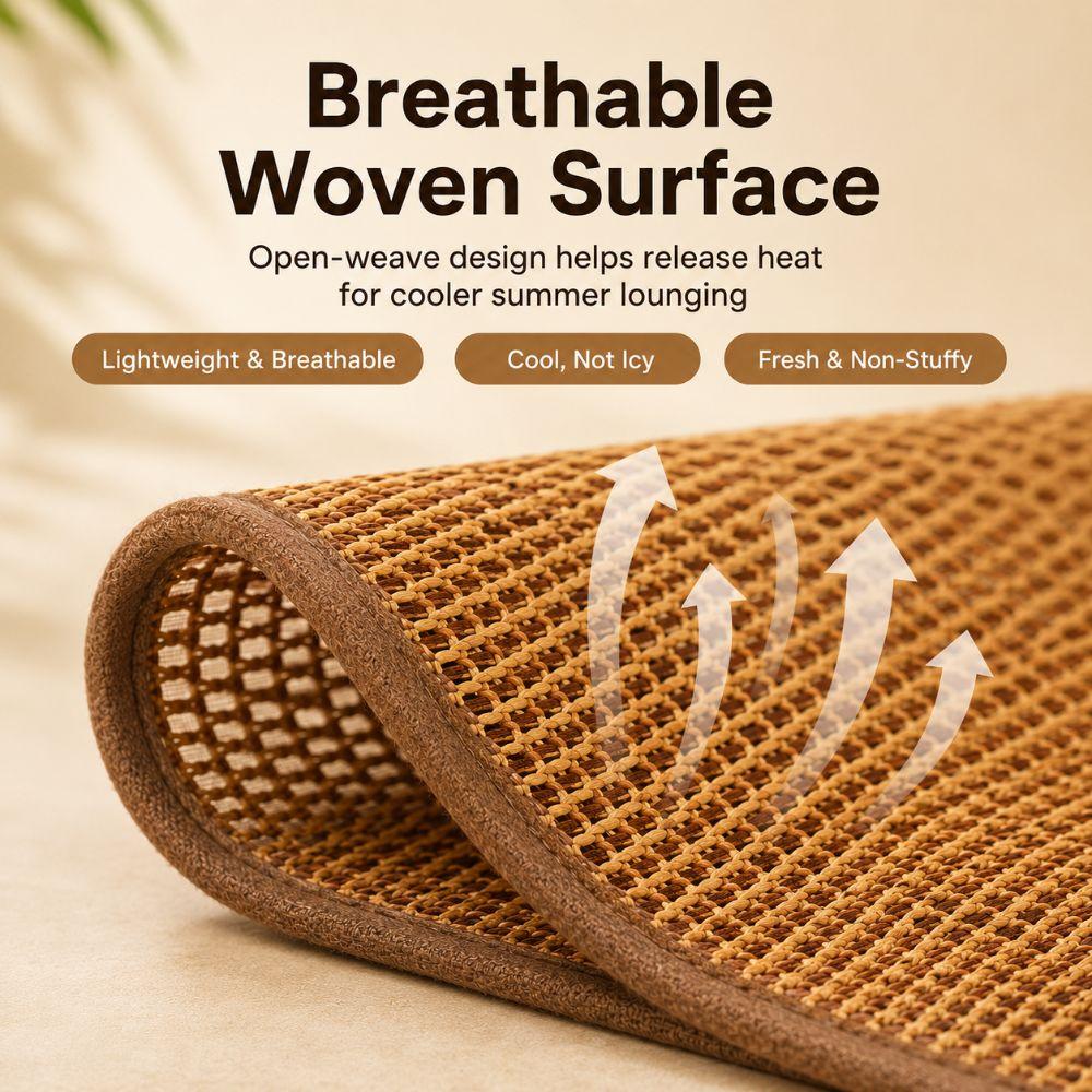 Breathable Cat Bed Mat Washable Summer Sleeping Pad New Pet Cooling Mat  Sleeping Area