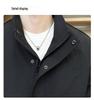2026 Men's Stand-Up Collar Spring Jacket - Trendy Casual Outerwear