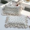 Cotton Kids Pillowcase Girls Use 30x50cm 35x55cm 40x60cm Pure Printed With Ruffle Trim Princess Style