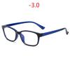 -1.0-1.5-2.0-2.5-3.0-3.5-4.0-5.0 To-6.0  Finished Myopia Glasses Men Women Square Prescription Short Sight Eyeglasses Students
