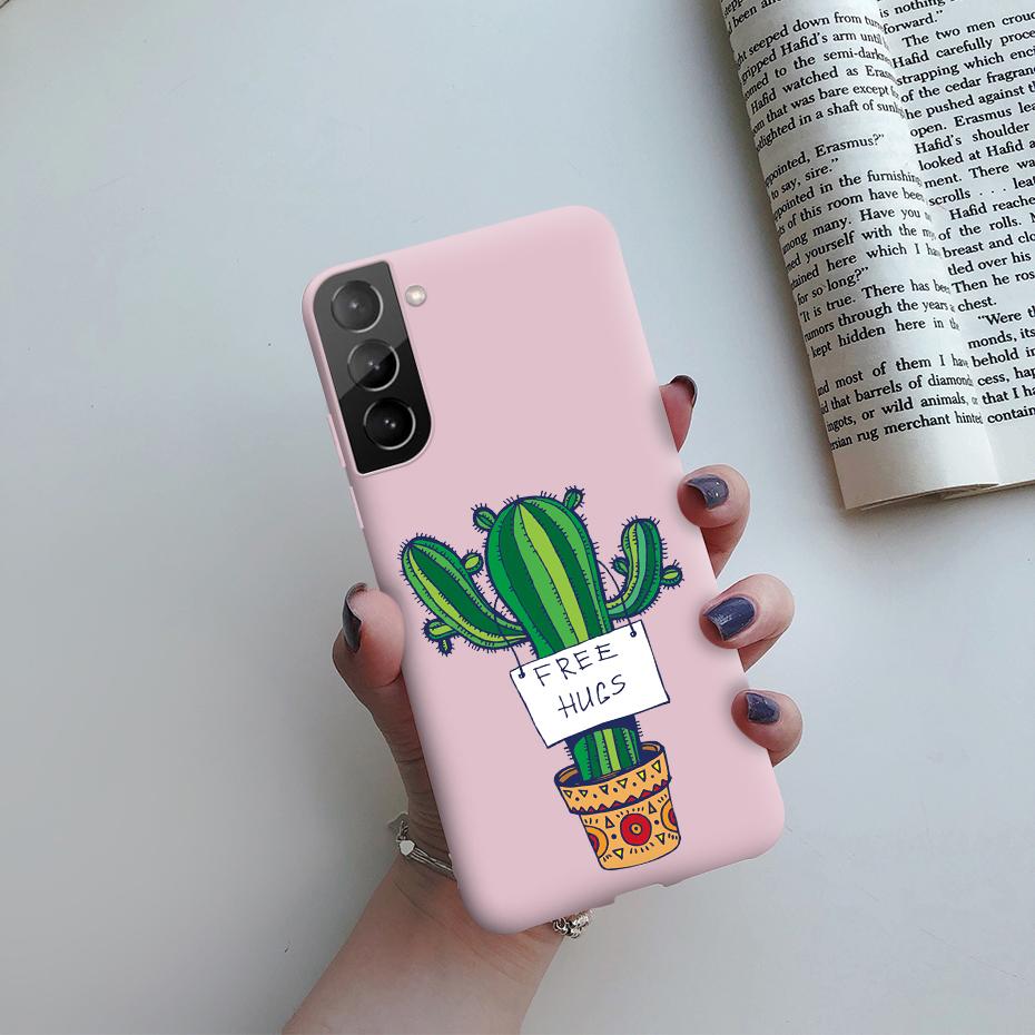 For Samsung Galaxy S21 Plus Ultra 5G Case Cute Painted Silicone Soft Protective Phone Cover for Samsung S 21 S21 plus ultra Case