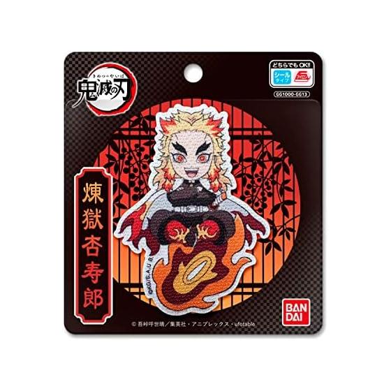 Irohaism TV Anime  Demon Slayer: Kimetsu no Yaiba  Patch Width 6.7cm x Height 9cm Rengoku Anjuro GG1000-GG13