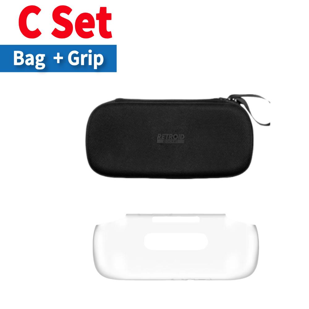 For Retroid Pocket 5 Case Storage Bag Handheld Game Console Shockproof Protable Travel Bag Accessories Box Anti-scratch