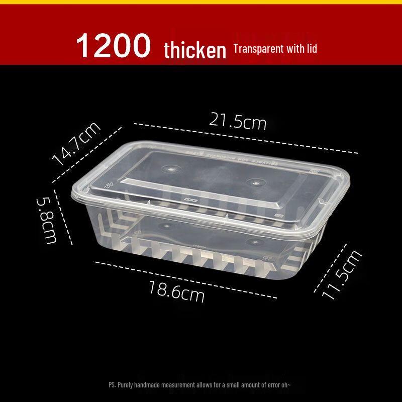 YUDUO Disposable Meal Prep Boxes