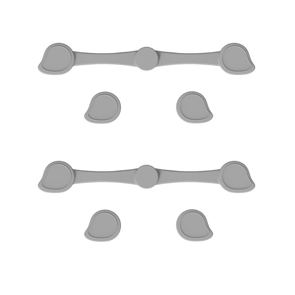 2 Set Heat-resistant Air Fryer Magnetic Silicone Clip Reusable Non-Scratch Air Fryer Magnet Buckle Removable