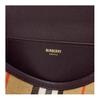 Burberry Top Handle Bag, Luxury Icon Stripe Canvas Leather Trim Gold-Tone Hardware Crossbody Handbag for Women, Daily Commute & Casual Outing 81121601