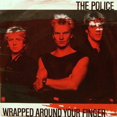 7inch Record POLICE  Wrapped Around Your Finger AM127 AM Records 1983 UK Rock Used